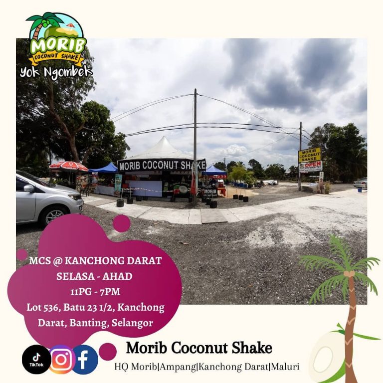 #MenarikdiKualaLangat&Klang – Morib Coconut Shake