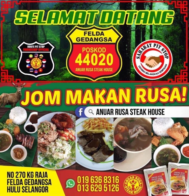 #MenarikDiHuluSelangor – Anuar Rusa Steak House