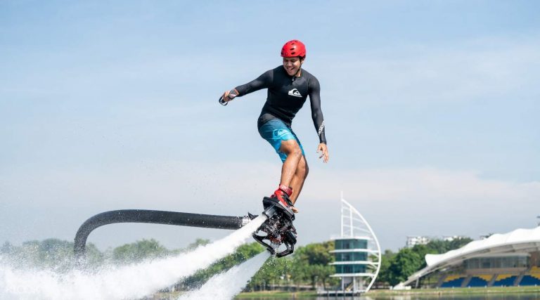 #MenarikDiPutrajaya – Flyboard Marina Putrajaya