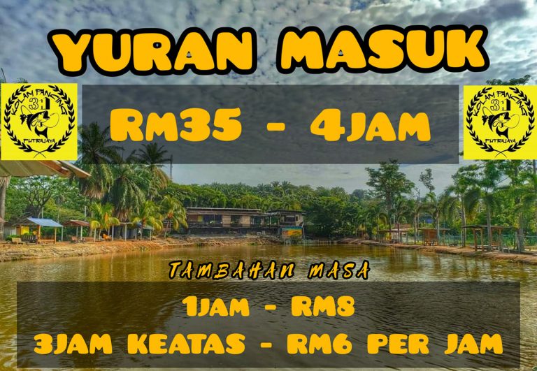 #MenarikDiPutrajaya- Kolam Pancing 3H Putrajaya